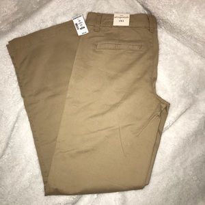 Aeropostale 7/8 S Khaki Uniform Pants